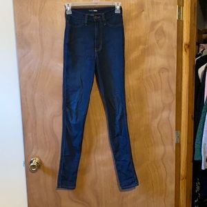 High waisted Fashion Nova skinny jeans